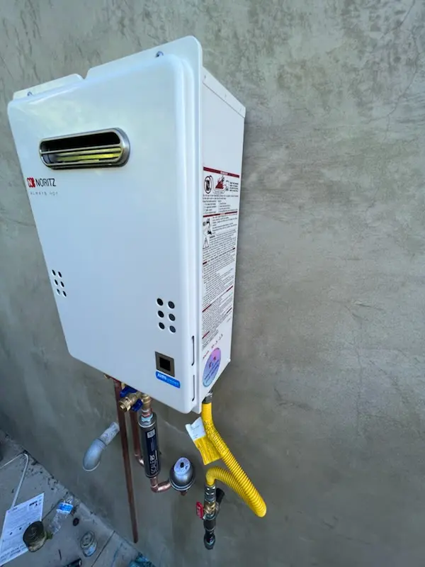 Tankless water heater installation for North Linden homes
